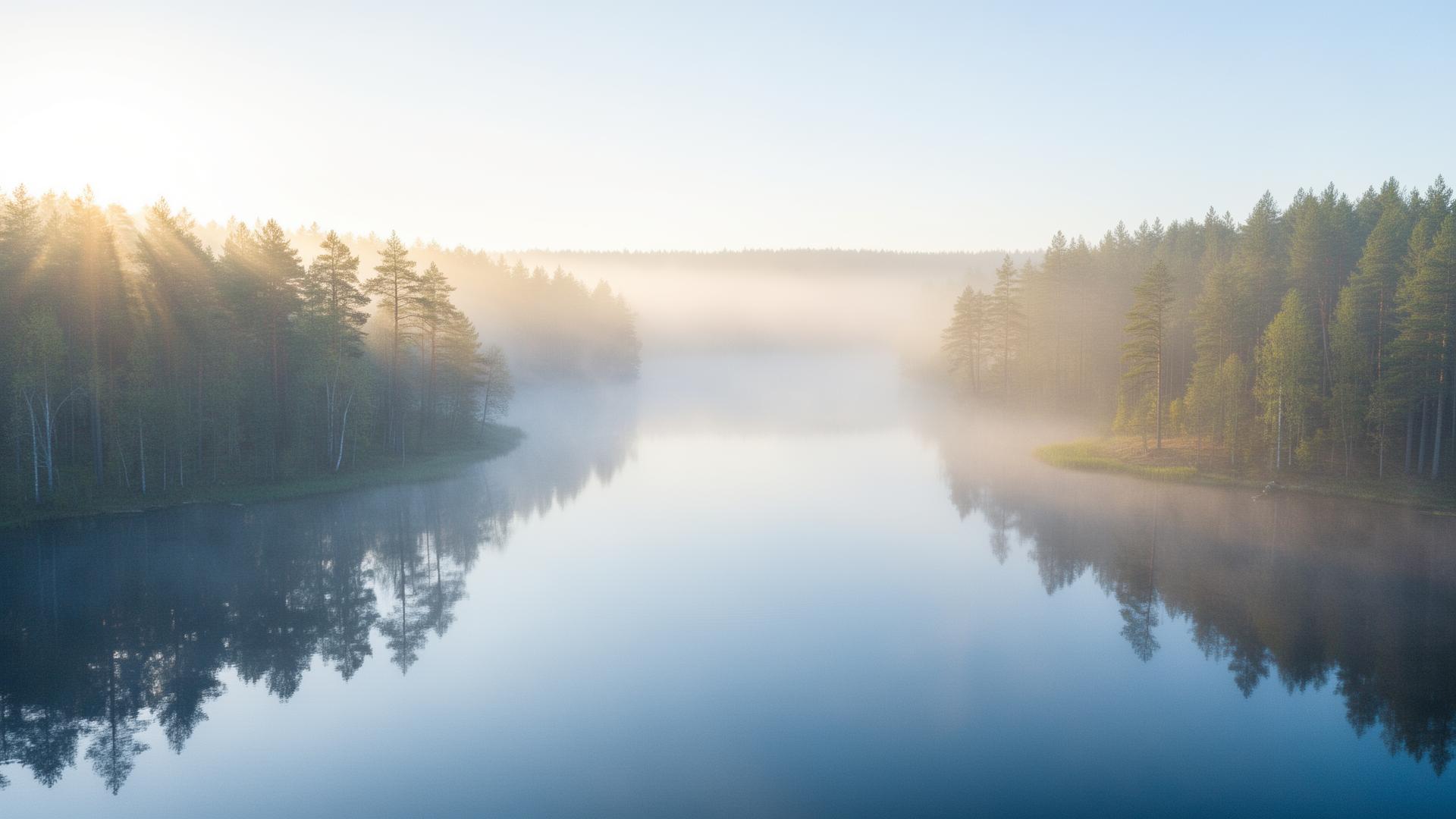 Sunrise lake